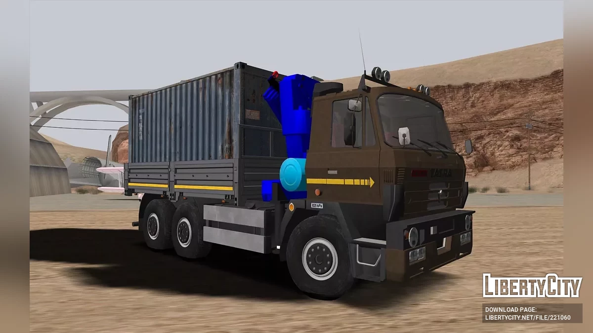 TATRA T815 Flatbed / GTA San Andreas