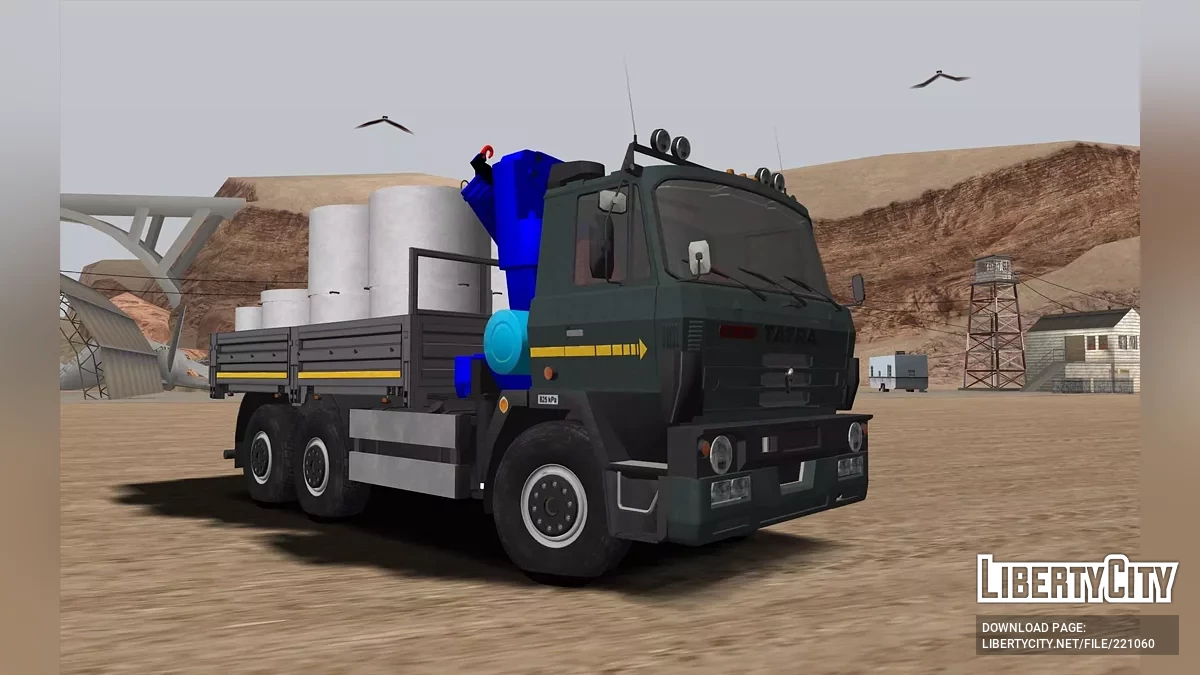 TATRA T815 Flatbed / GTA San Andreas