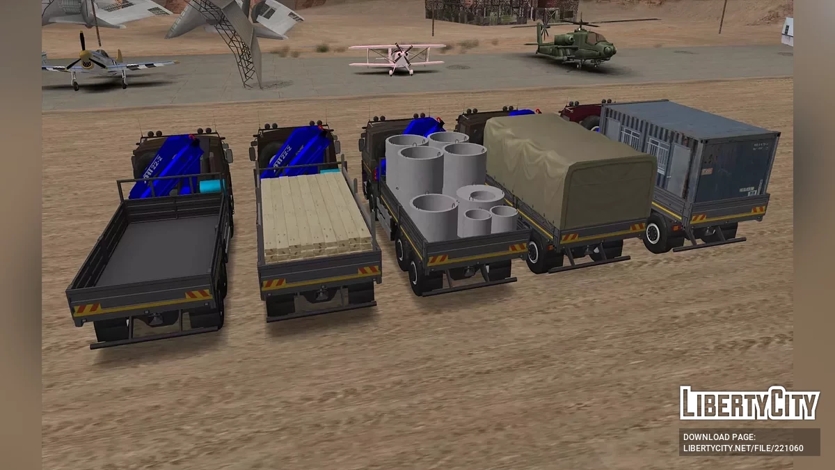 TATRA T815 Flatbed / GTA San Andreas