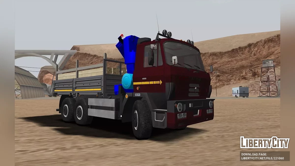TATRA T815 Flatbed / GTA San Andreas