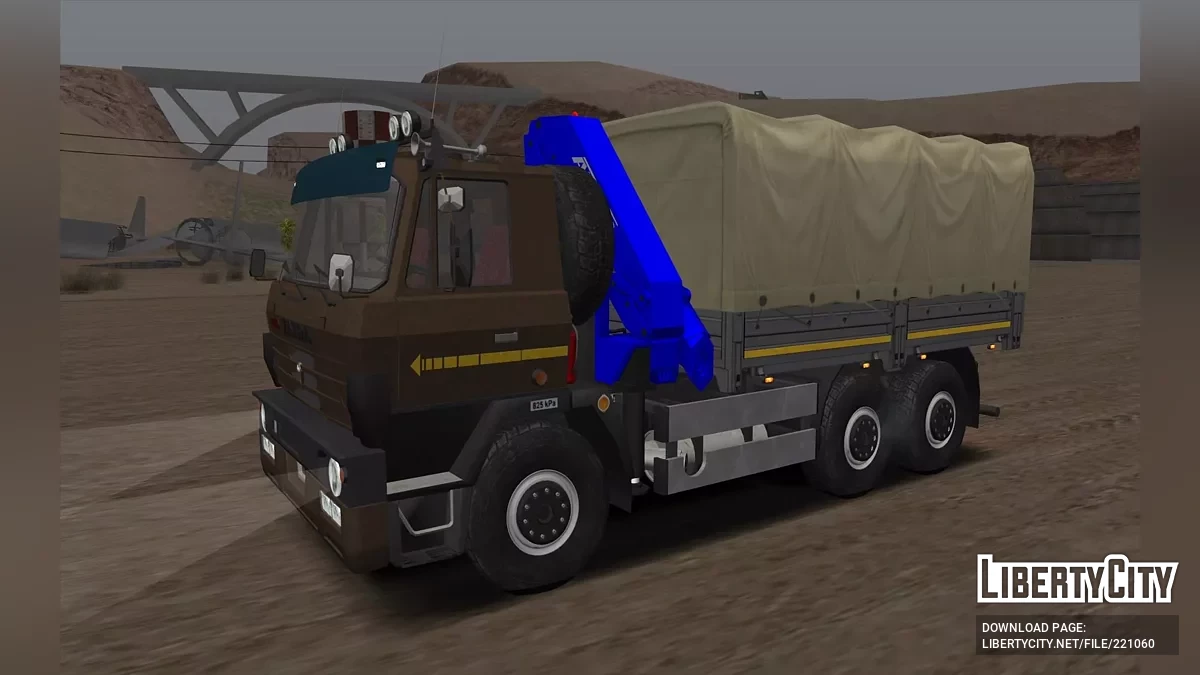 TATRA T815 Flatbed / GTA San Andreas