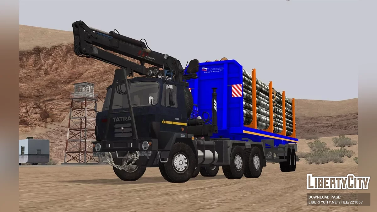 TATRA T815 Timber Truck / GTA San Andreas