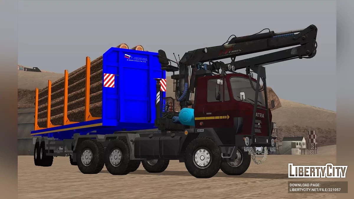 TATRA T815 Timber Truck / GTA San Andreas
