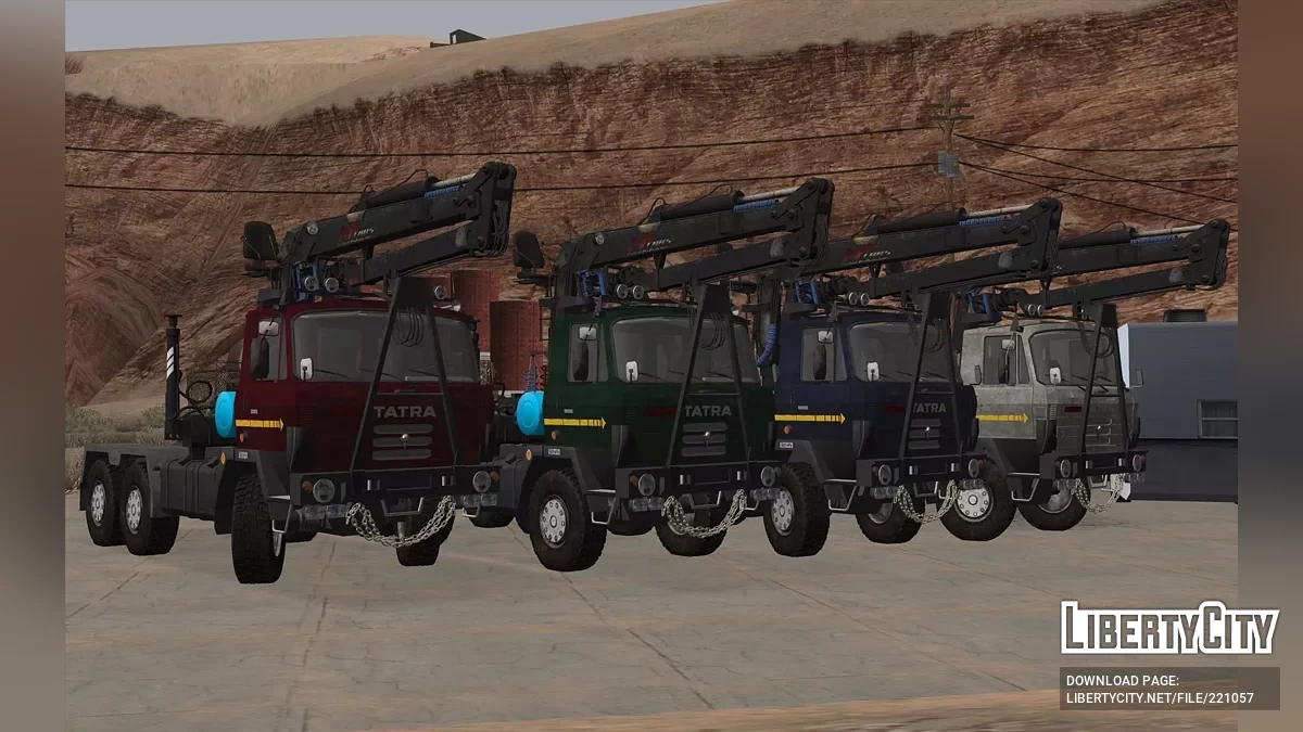 TATRA T815 Timber Truck / GTA San Andreas