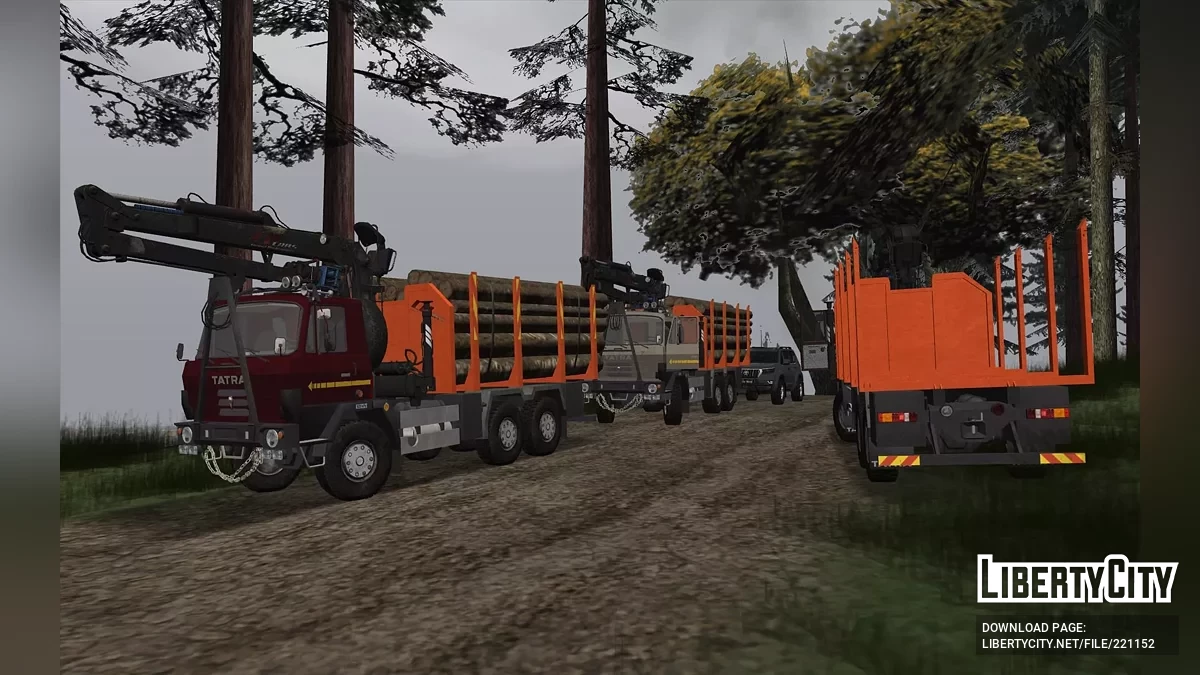 TATRA T815 Holztransporter / GTA San Andreas