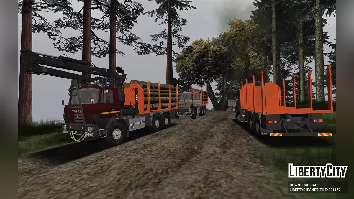 TATRA T815 Holztransporter / GTA San Andreas