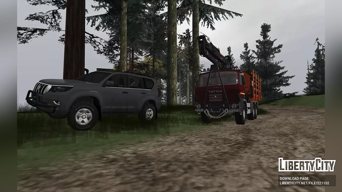 TATRA T815 Holztransporter / GTA San Andreas