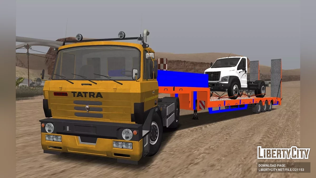 TATRA T815 СТ 4X4 / GTA San Andreas