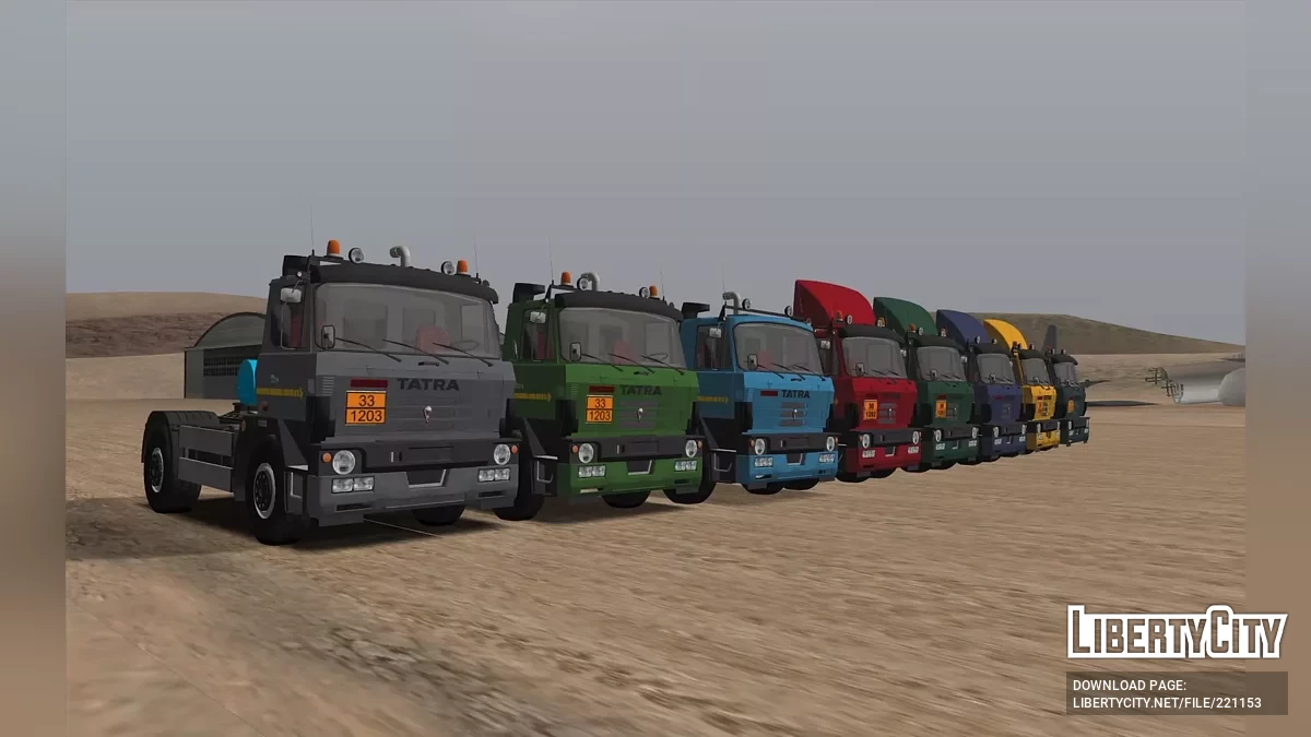 TATRA T815 СТ 4X4 / GTA San Andreas