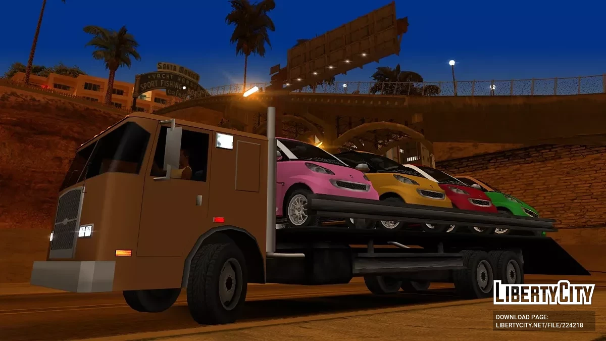 E-One Truck modifié pour DFT-30 / GTA San Andreas