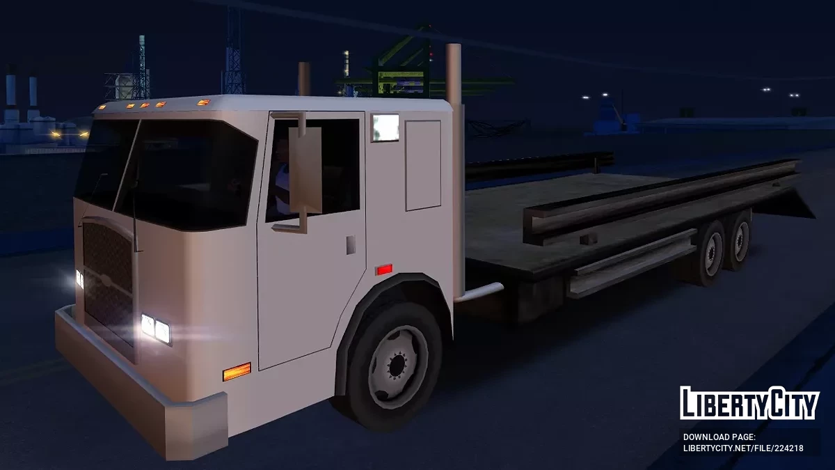 E-One Truck modifié pour DFT-30 / GTA San Andreas
