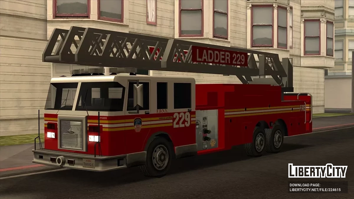 Ladder 229 FDNY / GTA San Andreas
