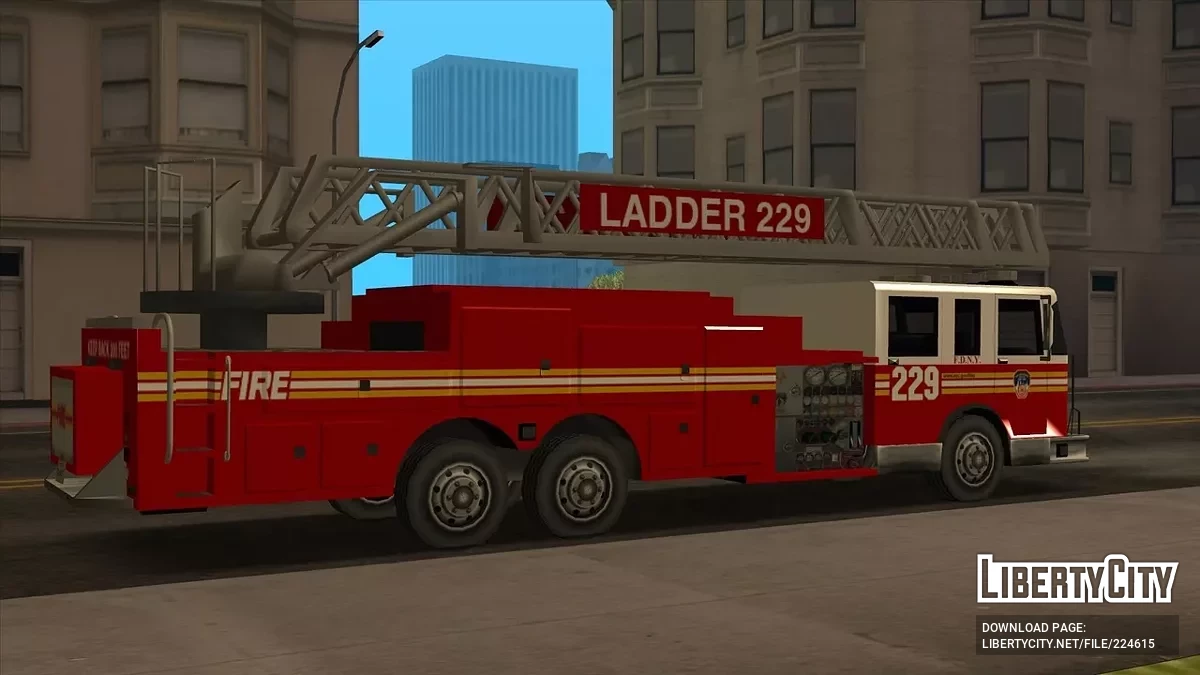 Ladder 229 FDNY / GTA San Andreas