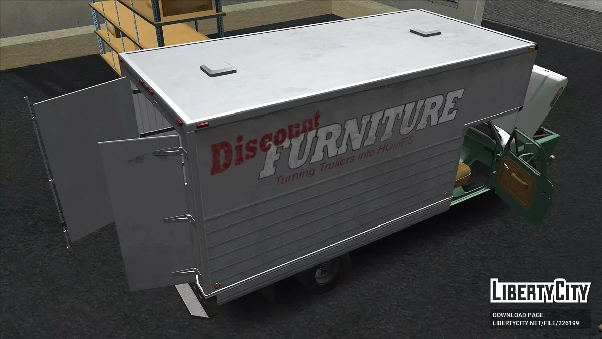 Ford F-350 Camion de Boîte 1969-72 / GTA San Andreas