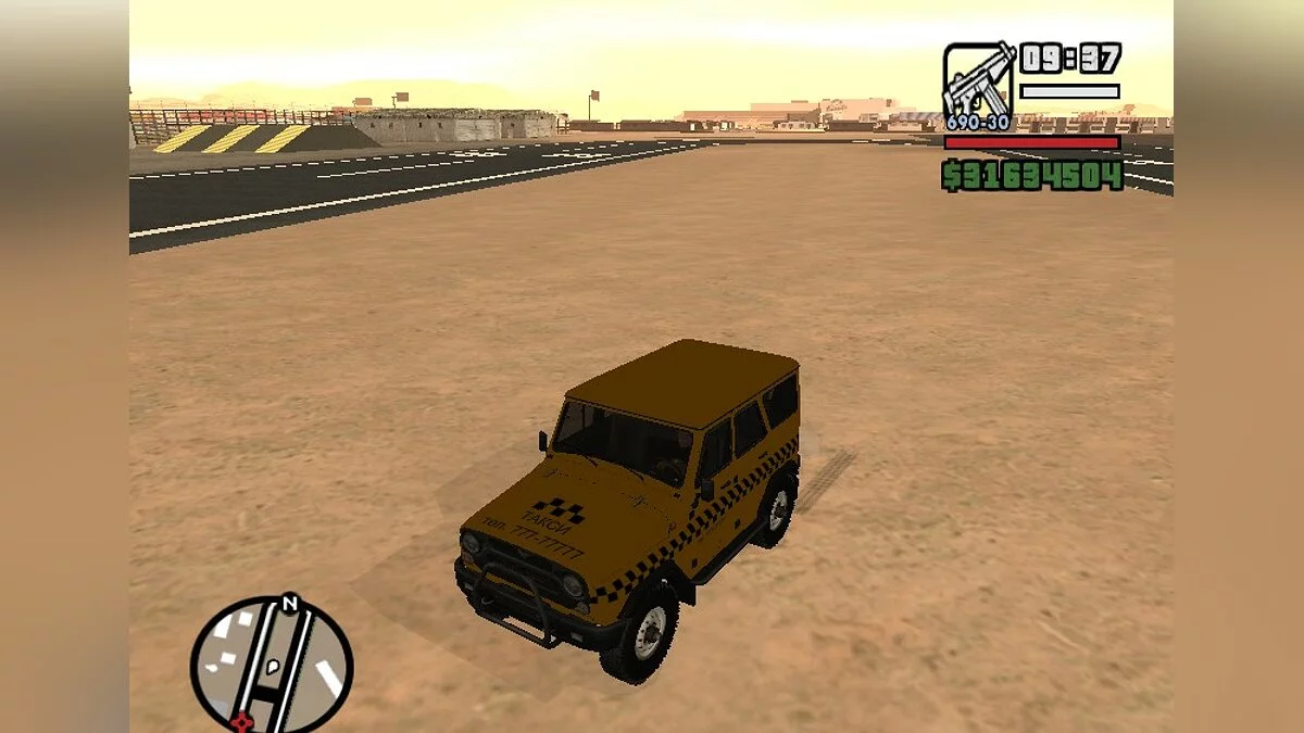 УАЗ Hunter Таксі / GTA San Andreas