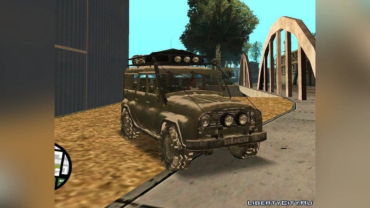 UAZ-31519 Winter Variant from COD MW 2 / GTA San Andreas