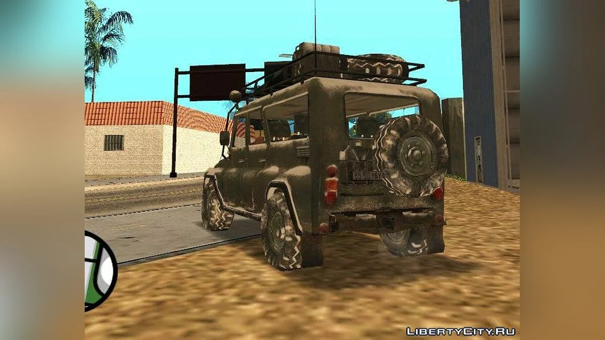 UAZ-31519 Winter Variant from COD MW 2 / GTA San Andreas