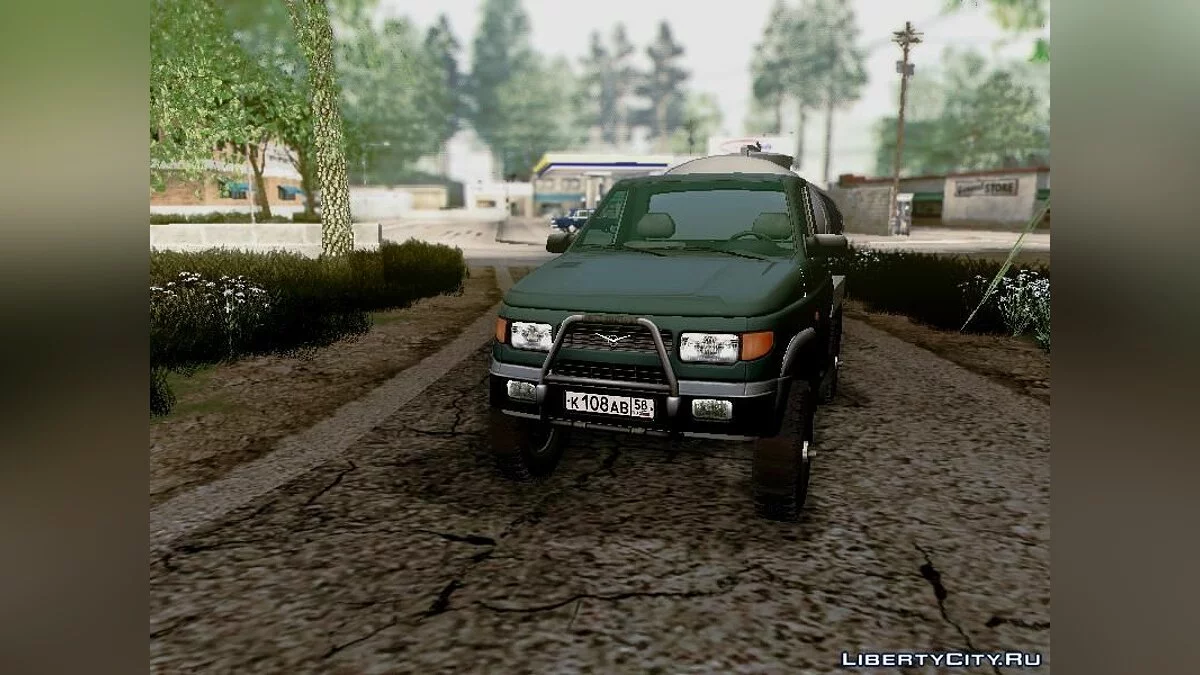 UAZ-2360 Milk Truck / GTA San Andreas