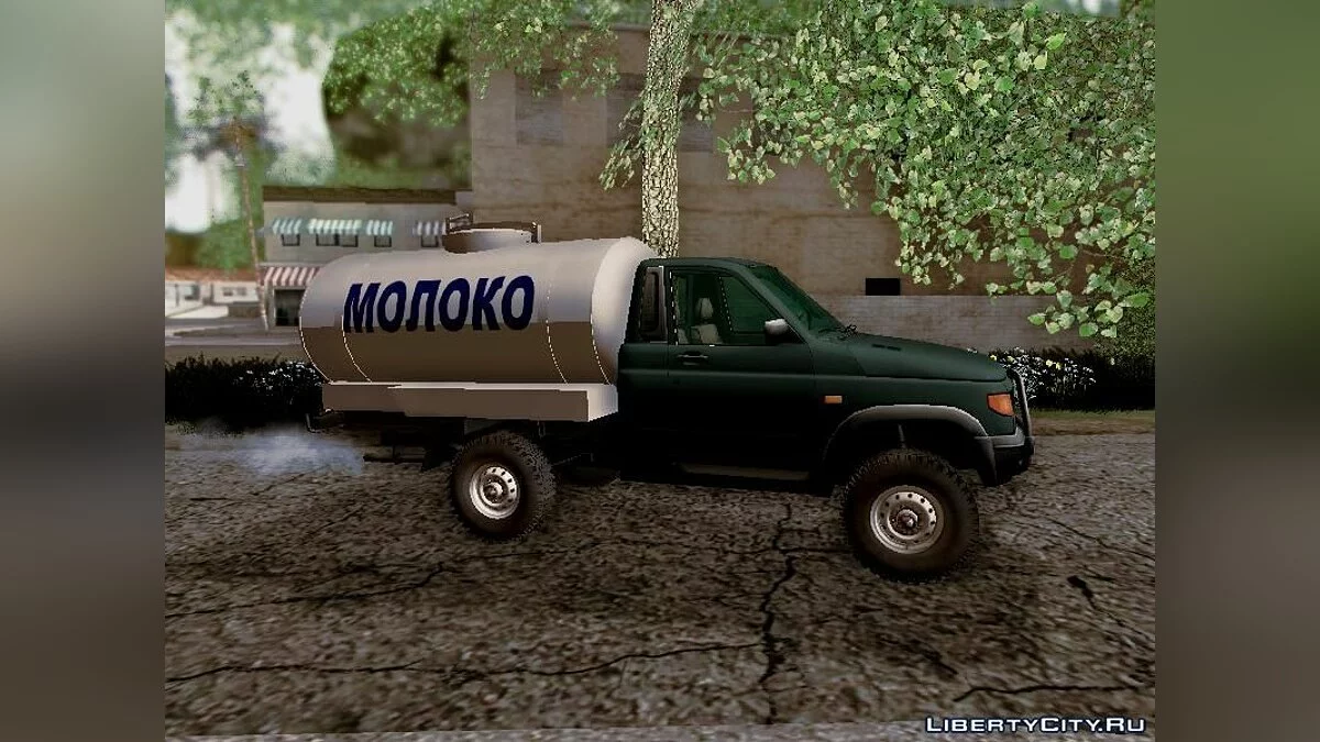 UAZ-2360 Milk Truck / GTA San Andreas