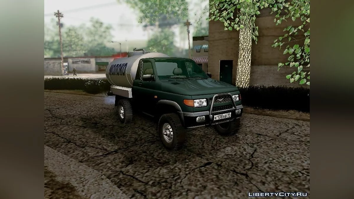 UAZ-2360 Milk Truck / GTA San Andreas