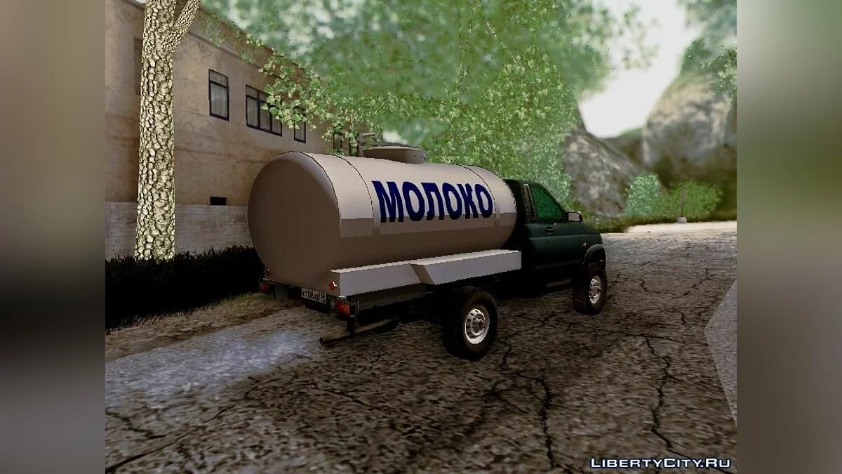 UAZ-2360 Milk Truck / GTA San Andreas
