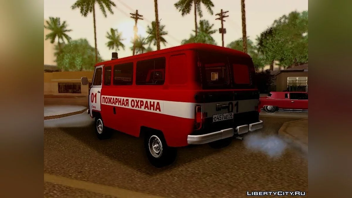 УАЗ 452 Пожарний штабний Росія Пенза / GTA San Andreas