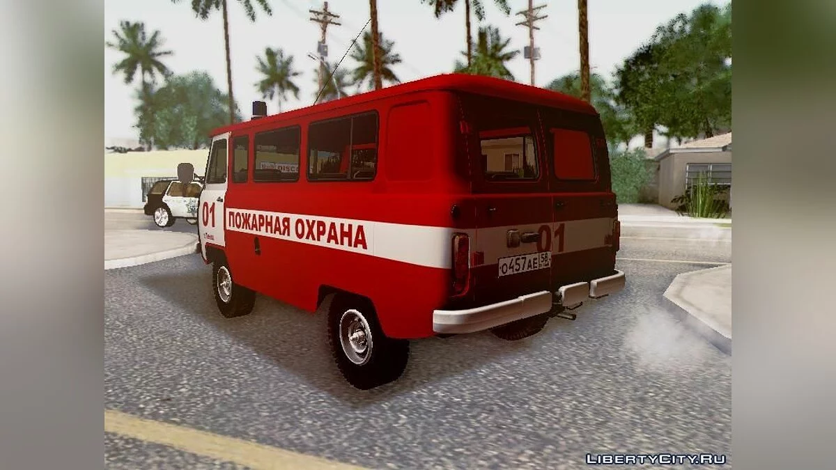 УАЗ 452 Пожарний штабний Росія Пенза / GTA San Andreas