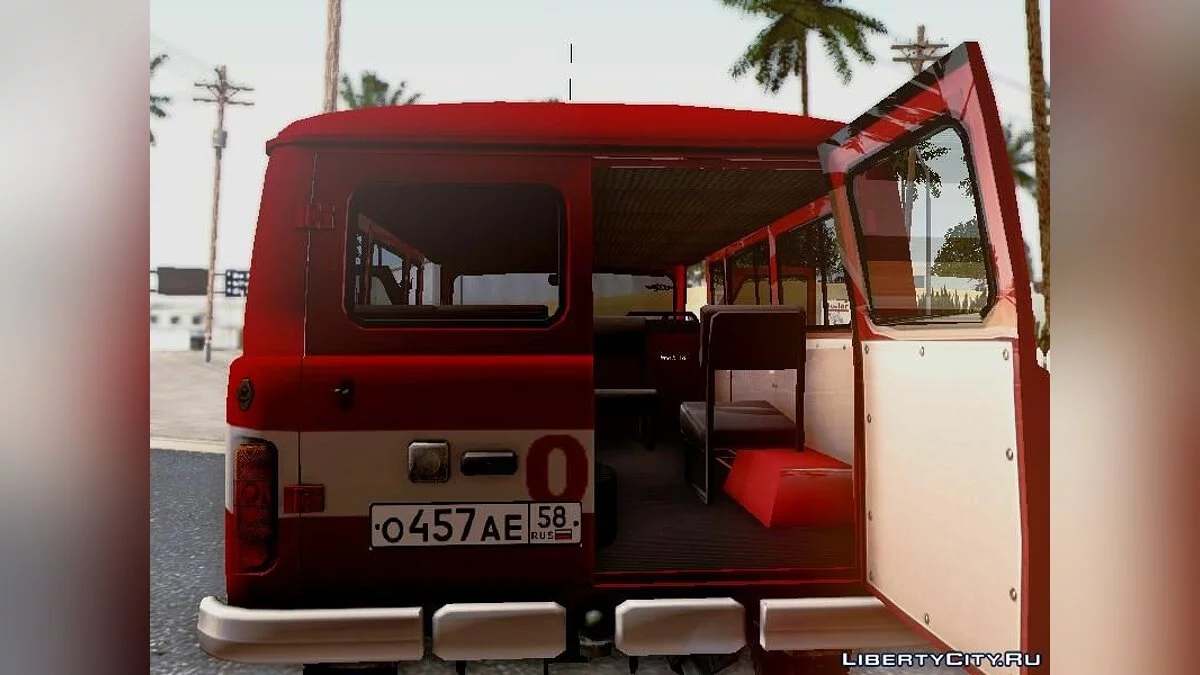 УАЗ 452 Пожарний штабний Росія Пенза / GTA San Andreas