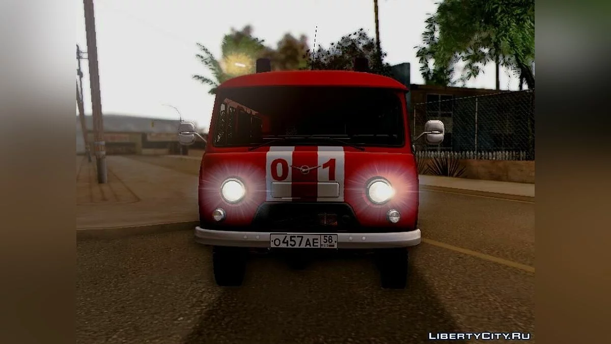 УАЗ 452 Пожарний штабний Росія Пенза / GTA San Andreas