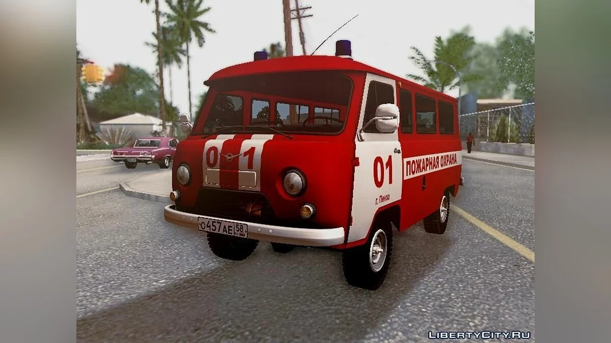 УАЗ 452 Пожарний штабний Росія Пенза / GTA San Andreas
