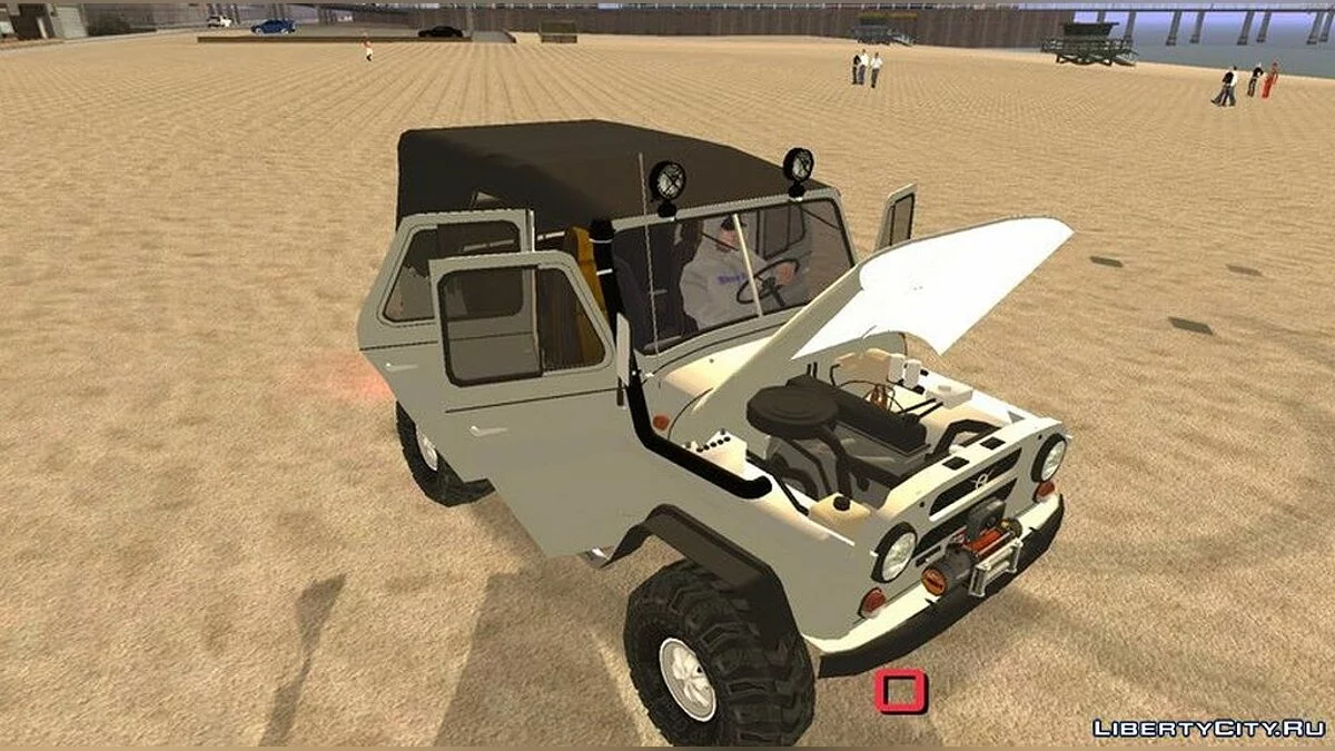 УАЗ 469 + версія без текстур для Android / GTA San Andreas