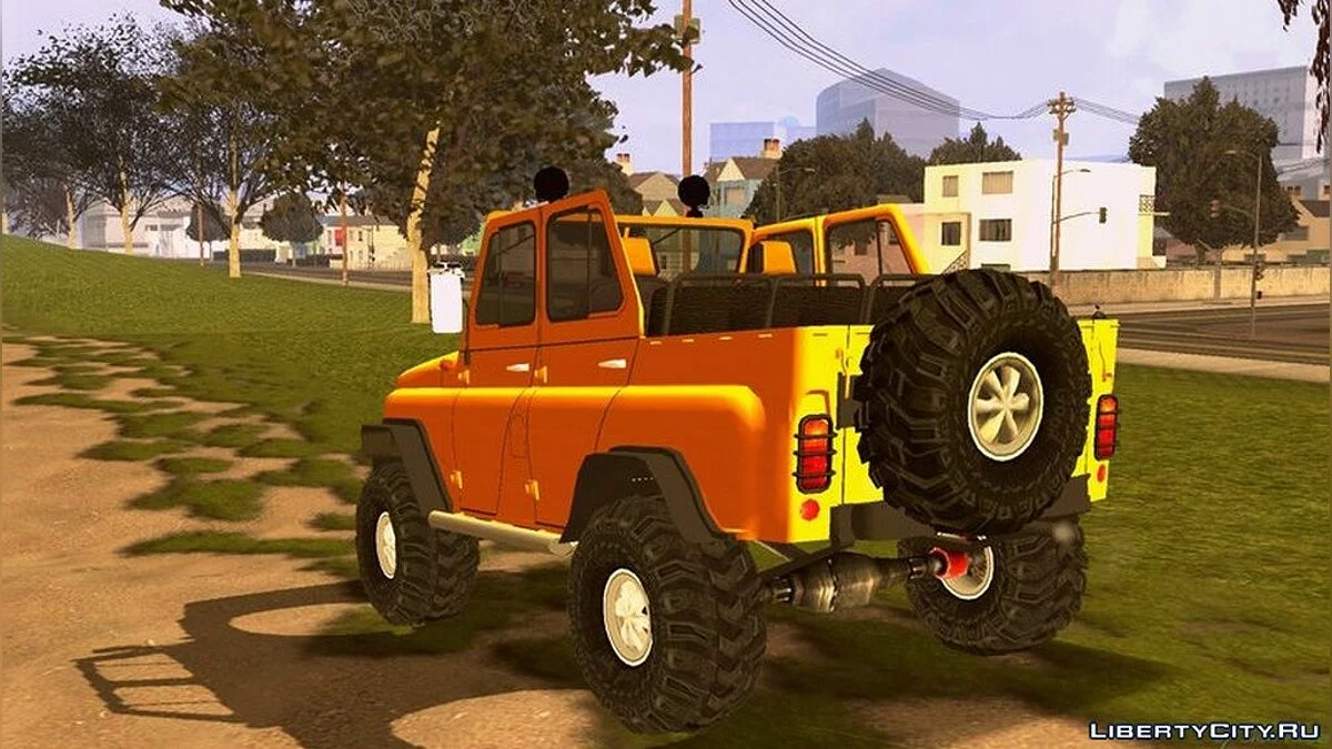 УАЗ 469 + версія без текстур для Android / GTA San Andreas
