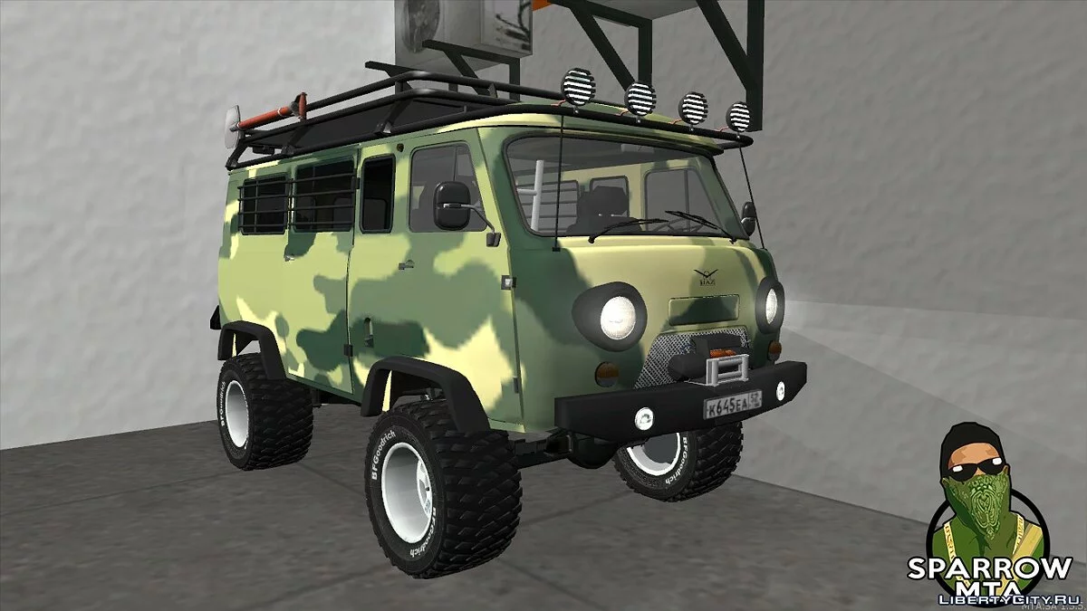 UAZ-452 Boulanger Off Road / GTA San Andreas