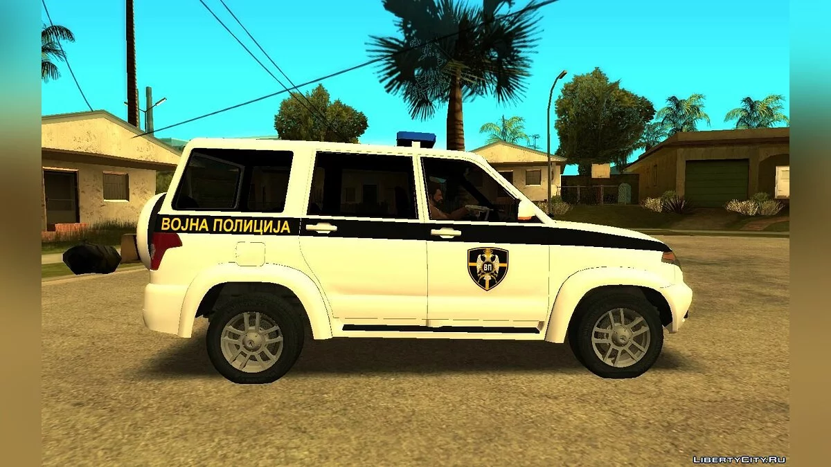 UAZ Patriot Serbian Military Police / GTA San Andreas