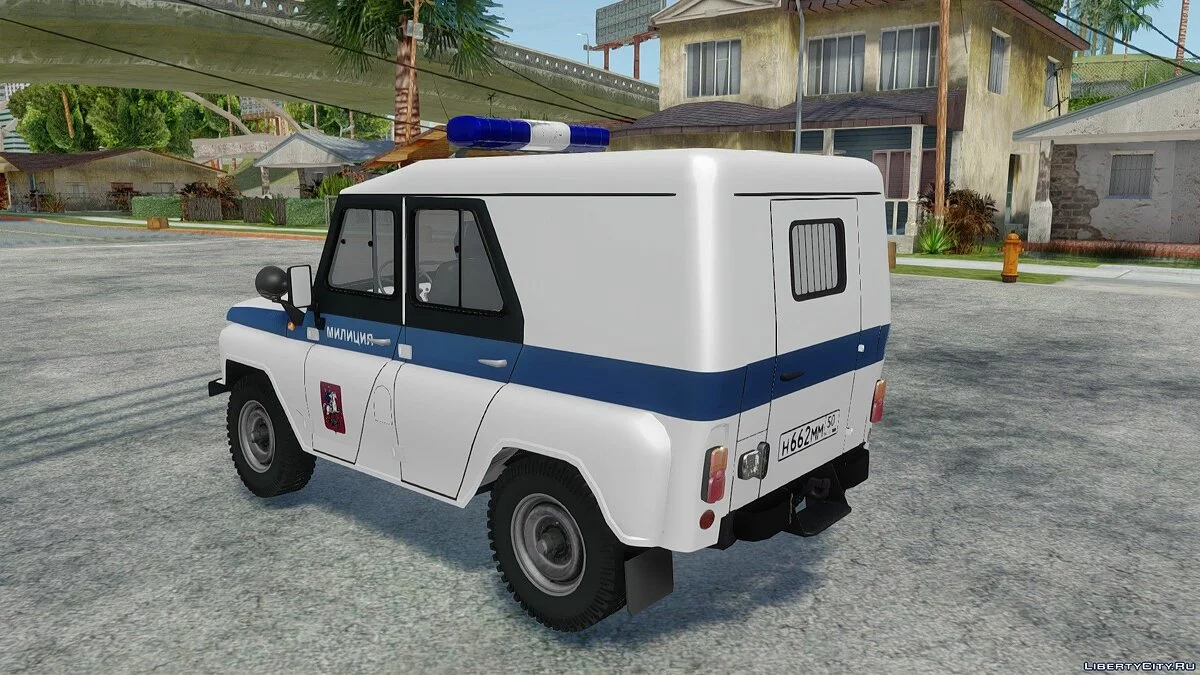 УАЗ-31514 Милиция / GTA San Andreas