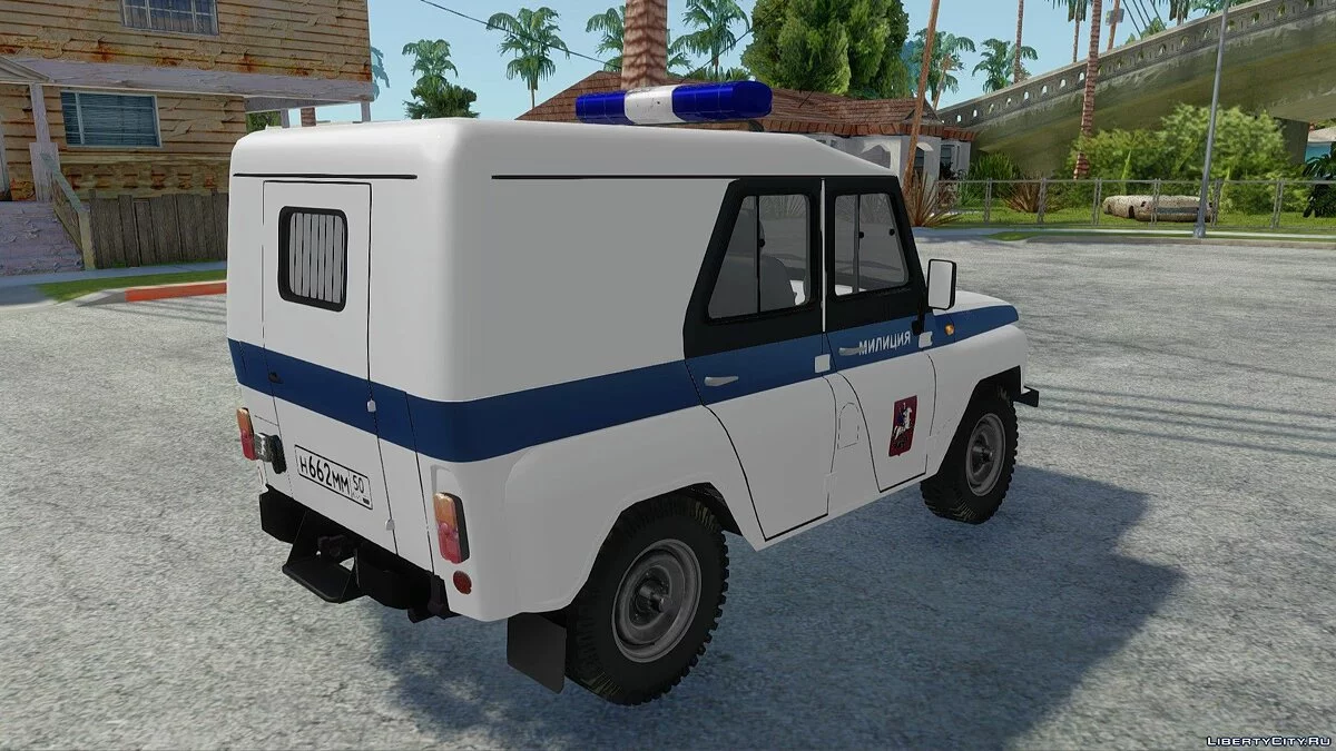 УАЗ-31514 Милиция / GTA San Andreas