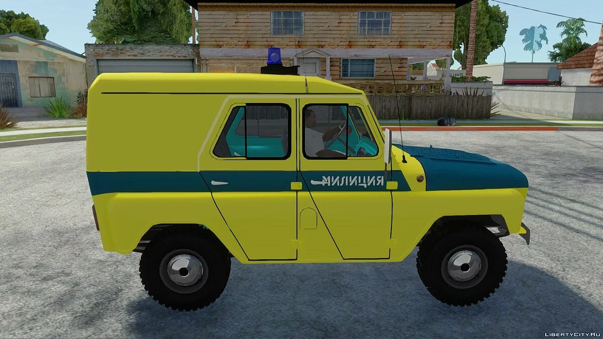 UAZ-469 Soviet Police / GTA San Andreas