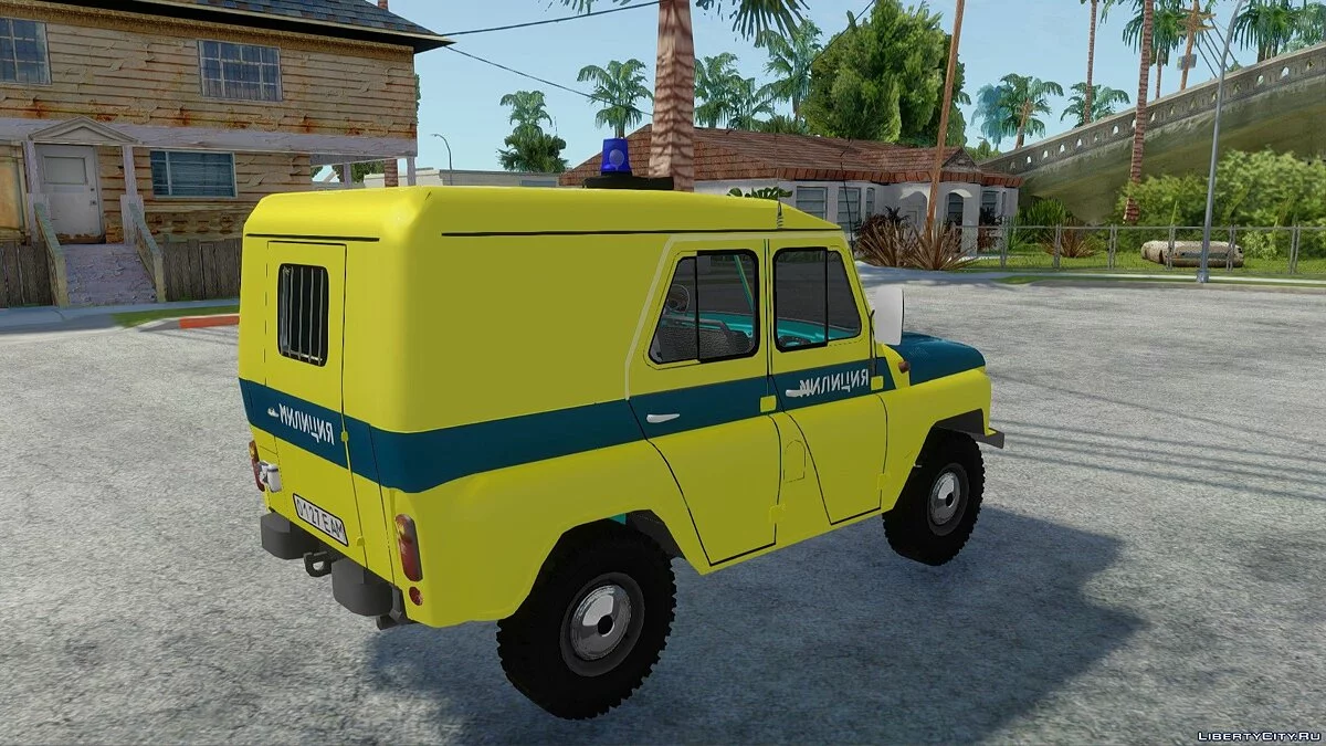 UAZ-469 Soviet Police / GTA San Andreas