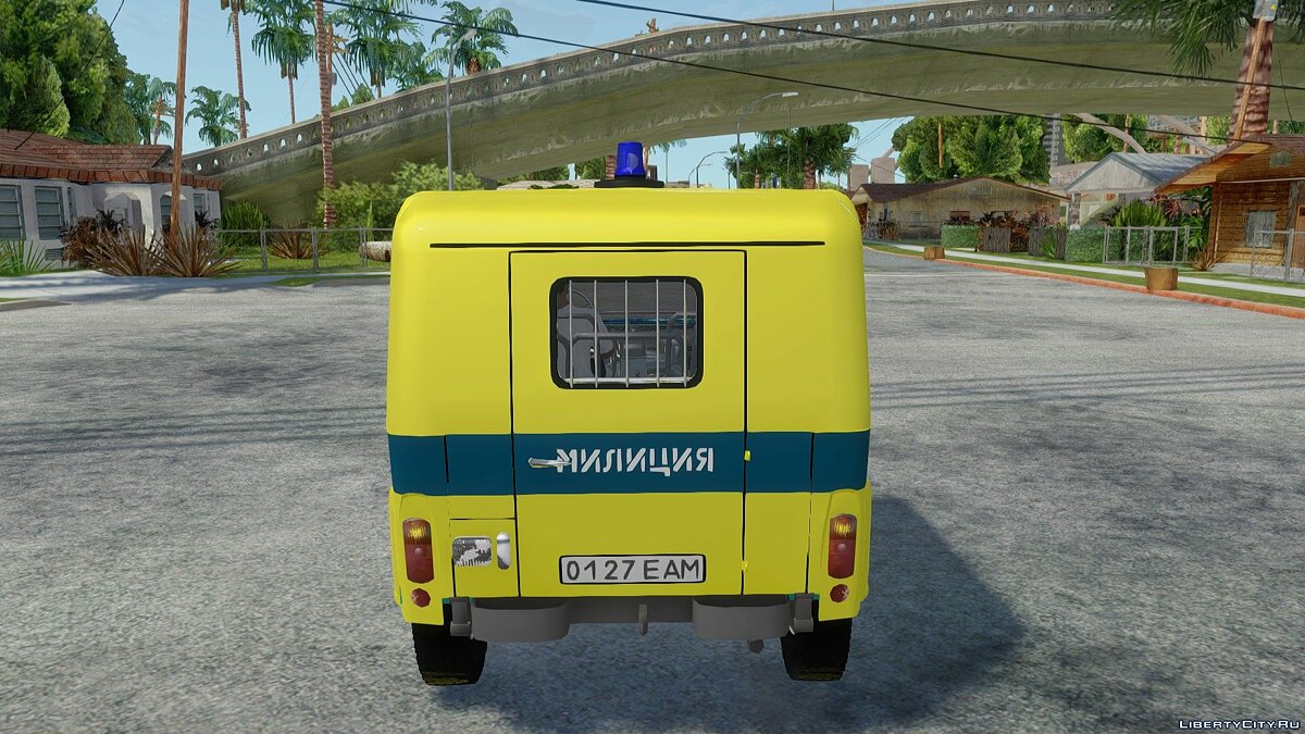 УАЗ-469 Милиция СССР для GTA San Andreas