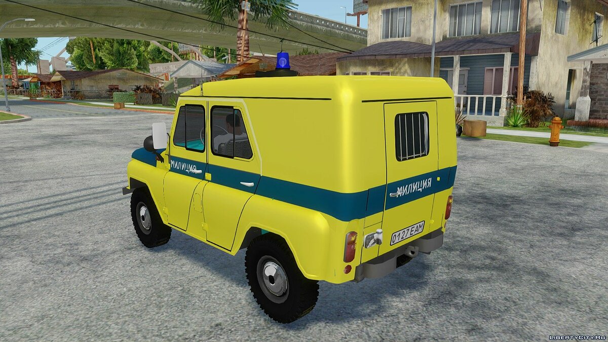 УАЗ-469 Милиция СССР для GTA San Andreas