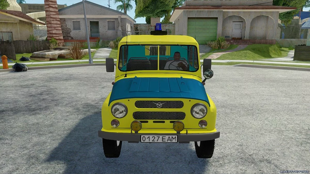 UAZ-469 Soviet Police / GTA San Andreas