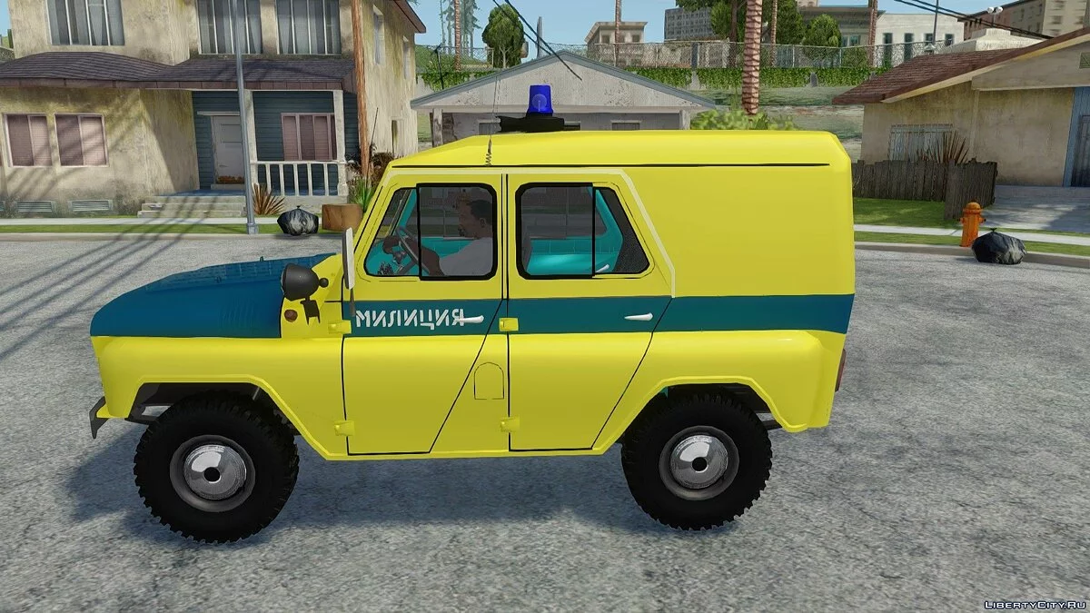 UAZ-469 Soviet Police / GTA San Andreas