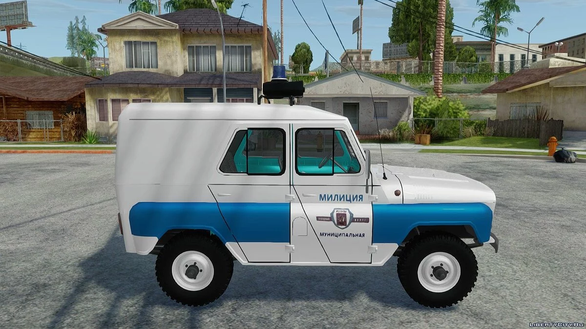 UAZ-3151 الشرطة البلدية / جي تي إيه سان أندرياس