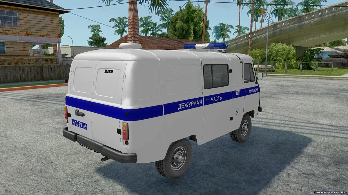 UAZ-3909 Polizei / GTA San Andreas