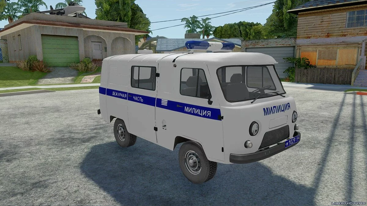 UAZ-3909 Polizei / GTA San Andreas