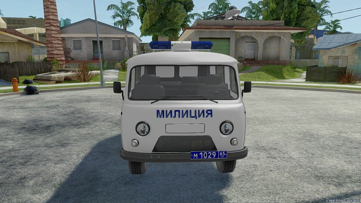 УАЗ-3909 Милиция для GTA San Andreas