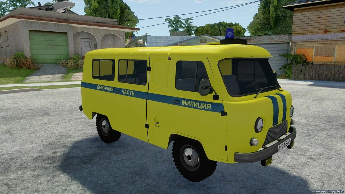 UAZ-3962 Militia of the ESSR / GTA San Andreas