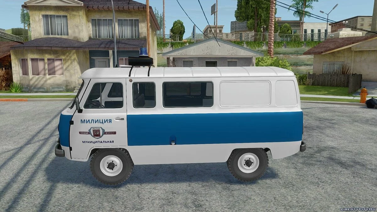 UAZ-3962 الشرطة البلدية / جي تي إيه سان أندرياس