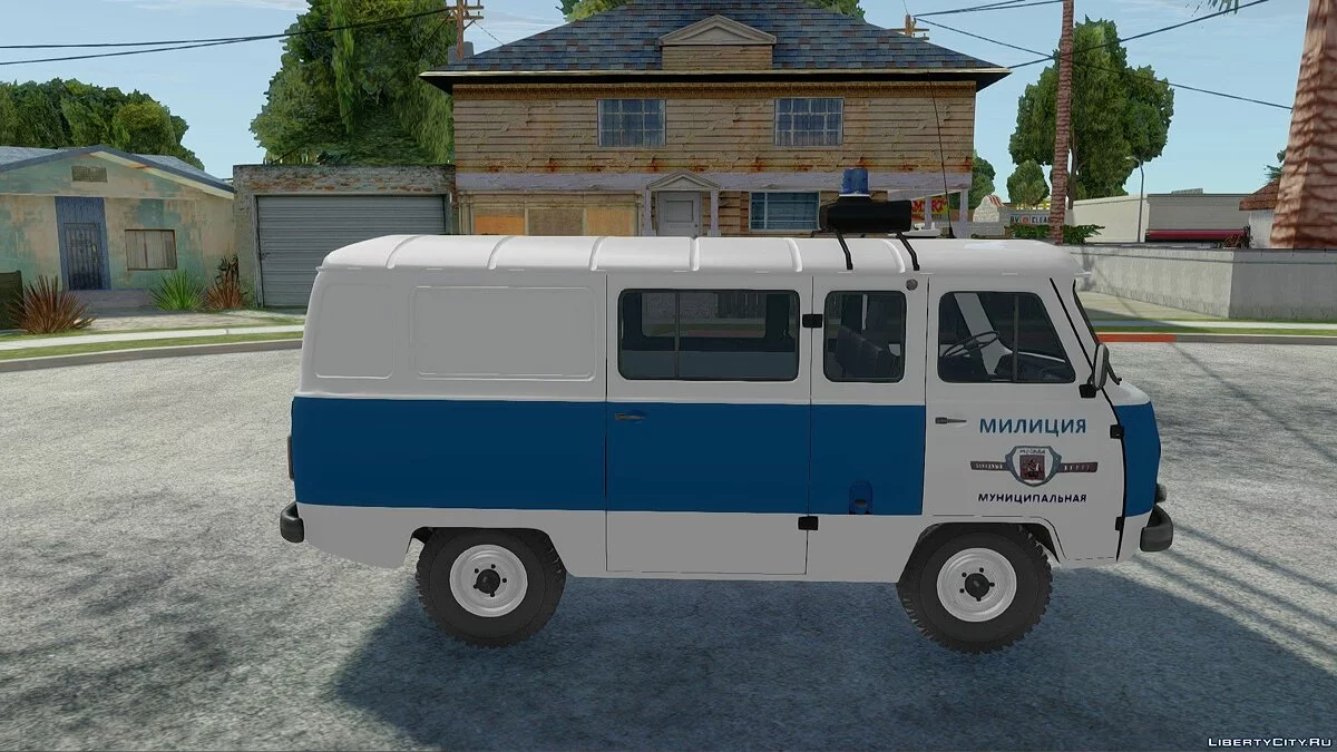 UAZ-3962 الشرطة البلدية / جي تي إيه سان أندرياس