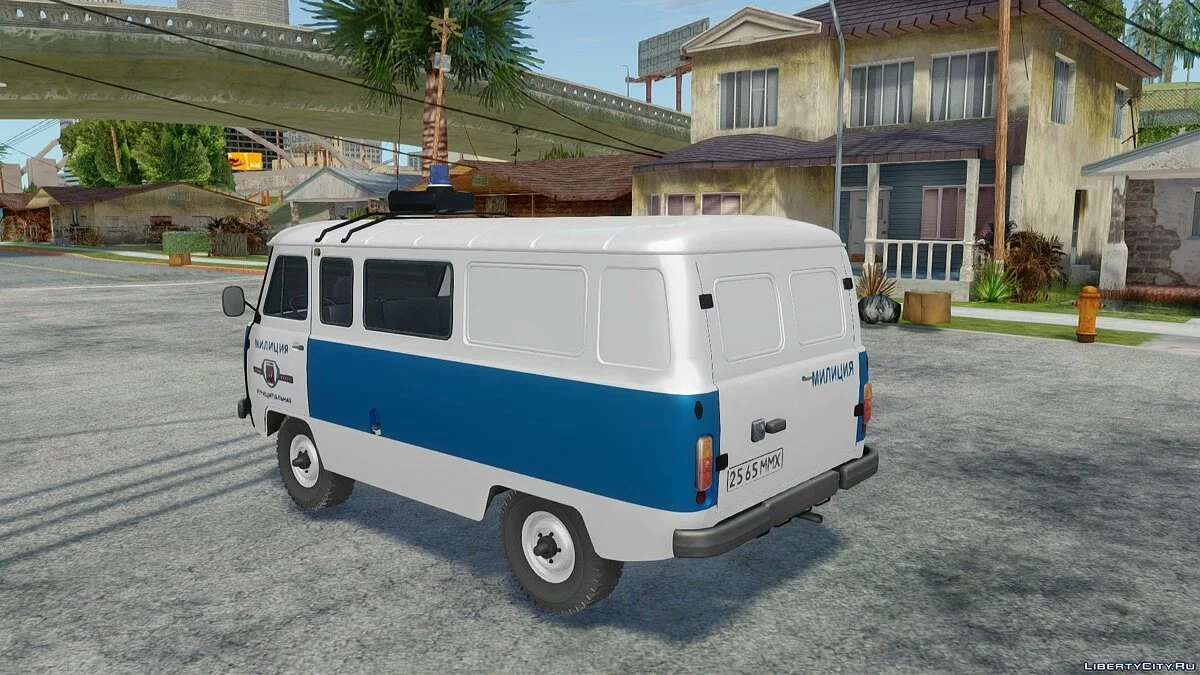 UAZ-3962 الشرطة البلدية / جي تي إيه سان أندرياس